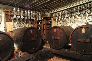 La cave de la bourgeoisie de Grimentz Photo: Pierre Vallet