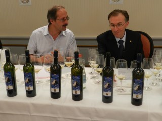 Présentation de la Cuvée Altissima par Christian Salamin et Paolo Basso