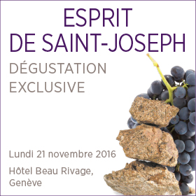 Les vins de Saint-Joseph en démonstration à Genève