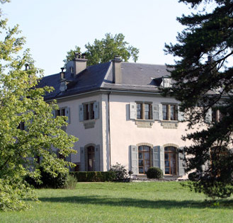 Le château des Bois à Satigny