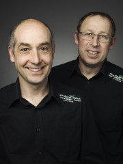 Jean-Marc Jungo et Christian Fellmann Photo: Cave des Lauriers